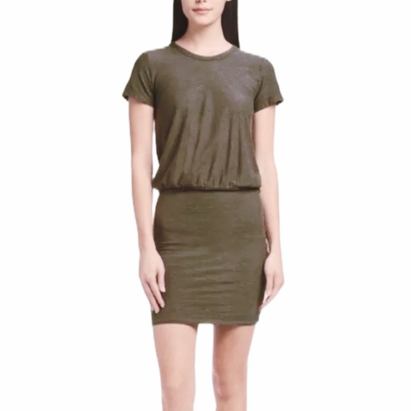 James Perse Short Sleeve Blouson T-Shirt Dress L - Picture 2 of 15